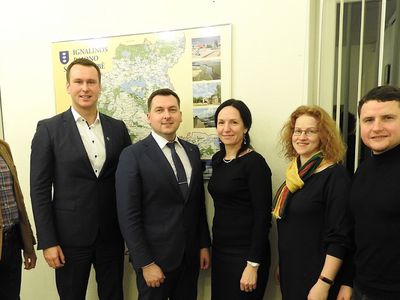 Члены команды «Висагинас – это мы» побывали в Игналинском самоуправлении - В Висагинасе