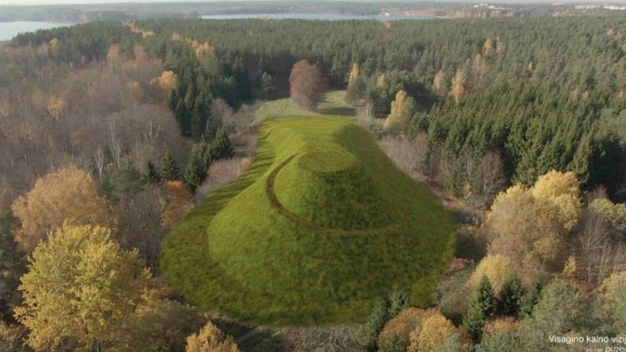 Проект сооружения горки на астрополяне - в стратегическом плане самоуправления на ближайшие 2 года (видео) - В Висагинасе