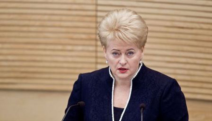 Президент Литвы включилась в предвыборную кампанию и раскритиковала оппозицию

  - Литва и страны Балтии