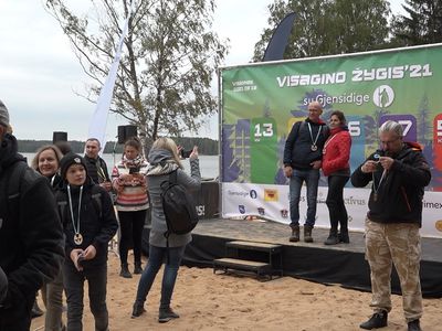 На прогулку - в Висагинас (видео) - В Висагинасе