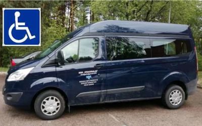 Vykdomas projektas „Asmenų su negalia, spec. poreikiais transporto paslaugų teikimas“ - Visagine