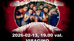 «Antikvariniai Kašpirovskio dantys» - в Висагинасе 13 февраля