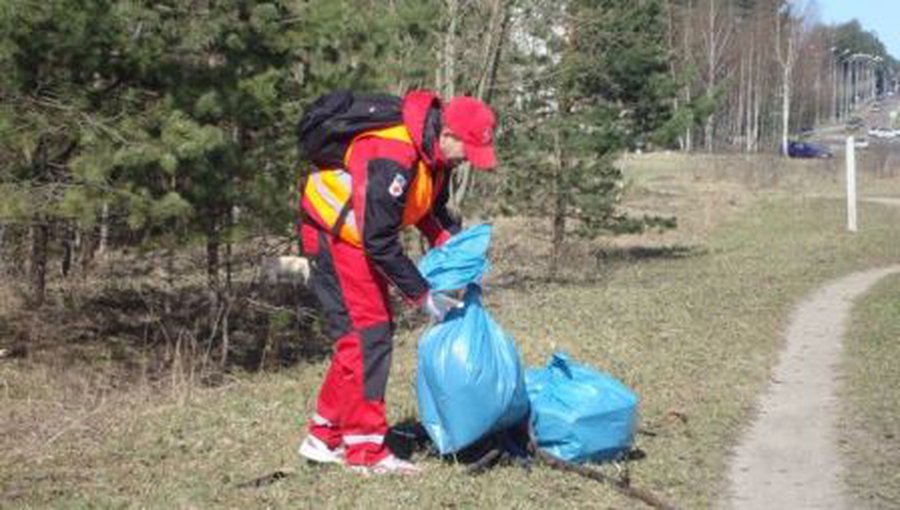 Все на субботник! - В Висагинасе