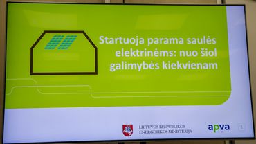 Startuoja naujas paramos etapas saulės elektrinėms įsirengti