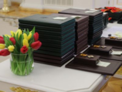 Prezidentūroje įteikti valstybiniai apdovanojimai - Lietuva ir Baltijos šalys