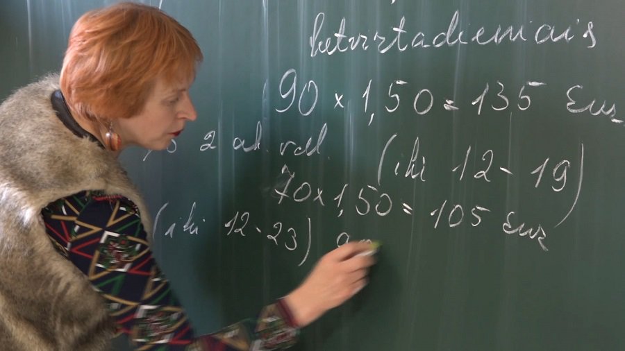 Служба помощи в сфере просвещения формирует группы желающих изучать языки (видео) - В Висагинасе