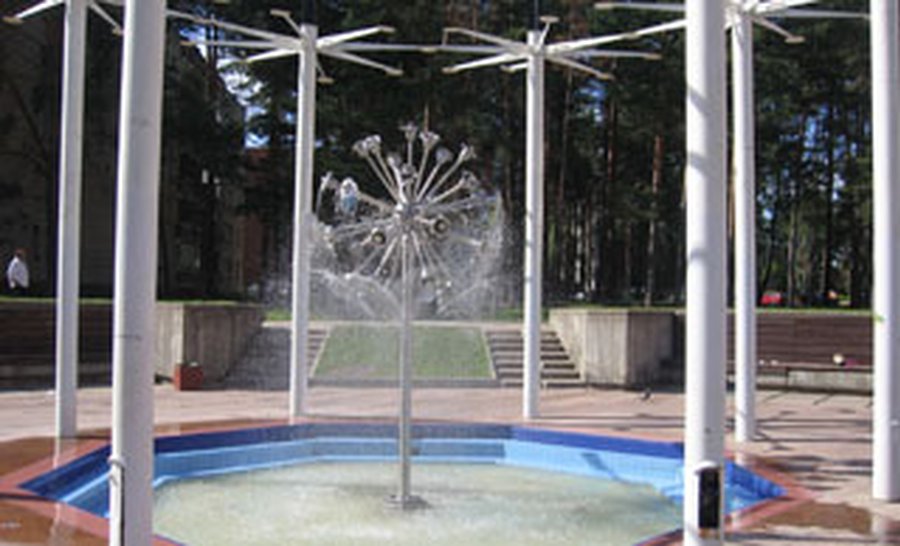 Фонтанная эпопея продолжается - В Висагинасе