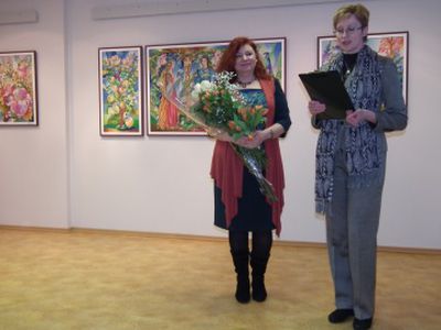 Спешите посетить выставку батика! - В Висагинасе