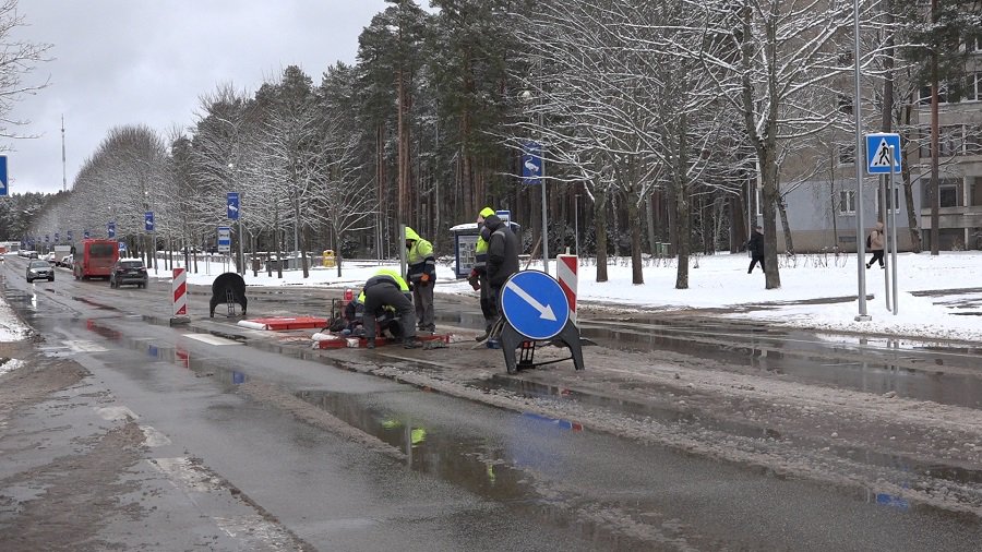 В Висагинасе появились островки безопасности. Сколько их будет установлено и где - В Висагинасе