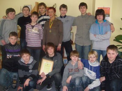 Победа юных футболистов - В Висагинасе