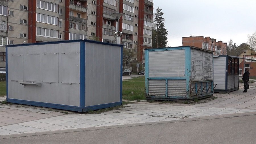 Разыскиваются… владельцы киосков - В Висагинасе