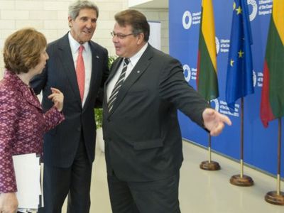 

План мирового соглашения по Сирии родился в Вильнюсе?
 - В Мире