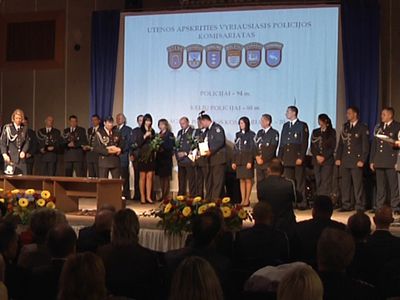 Цикл мероприятий, посвящённых Дню полиции, продолжается - В Висагинасе