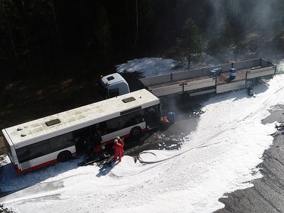Город может спать спокойно: наши пожарные нас сберегут (видео) - В Висагинасе