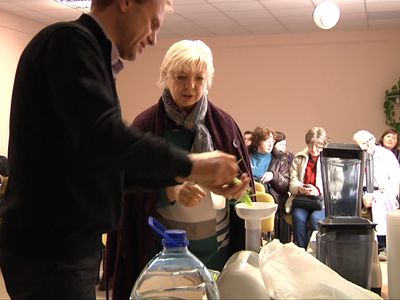 Сыроедение – возможность победить рак - В Висагинасе