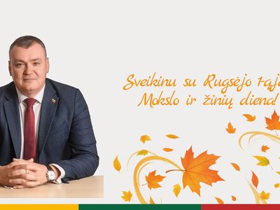 Brangūs mokiniai, mokytojai, tėveliai! - Sveikinimai