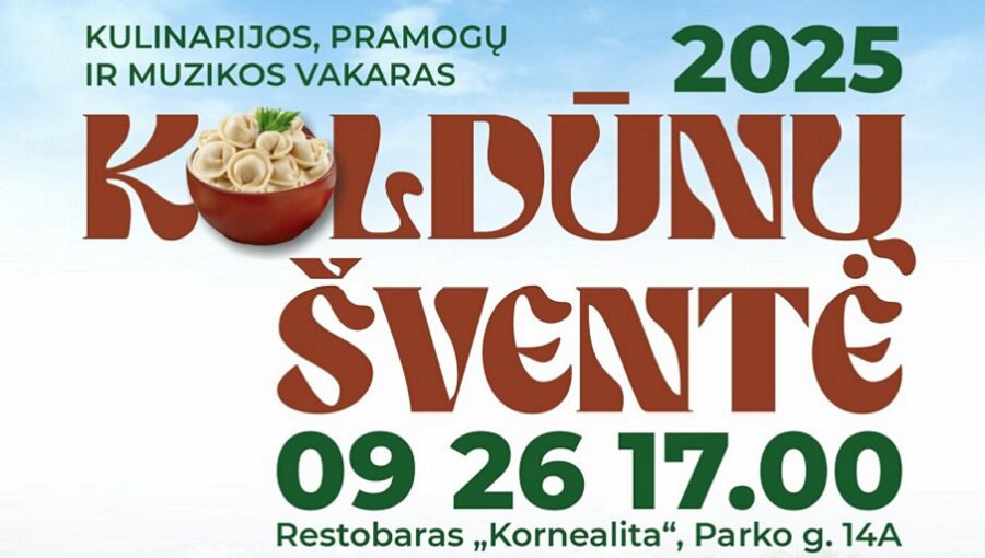 Праздник пельменей! Вечер кулинарии, развлечений и музыки - В Висагинасе