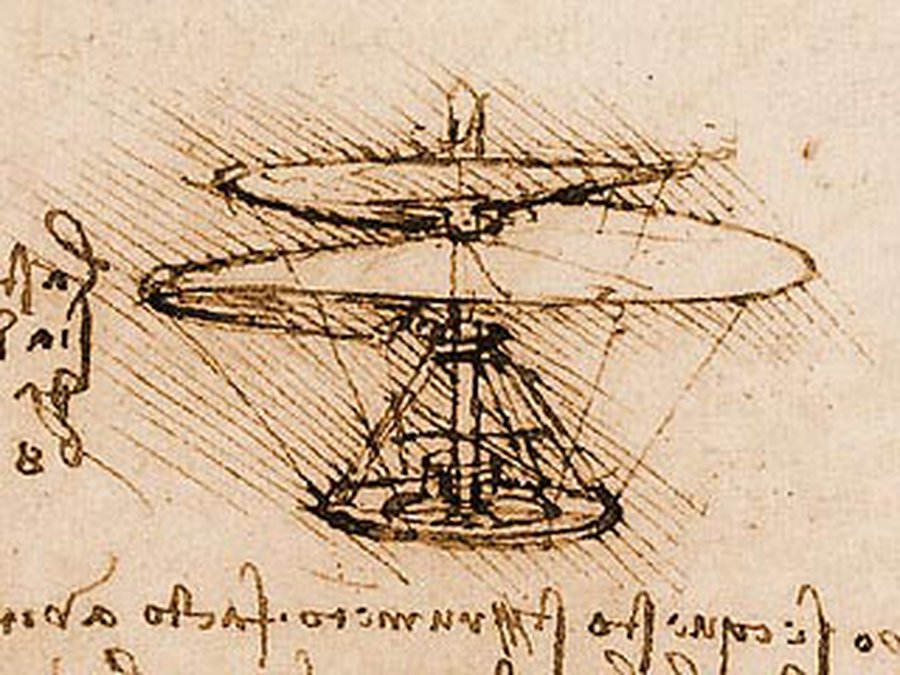 Самый маленький в мире одноместный вертолет создан в Японии в соответствии с замыслом Леонардо да Винчи - Наука и здоровье