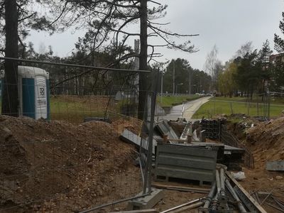 Через месяц – прием работ на улице Висагино - В Висагинасе