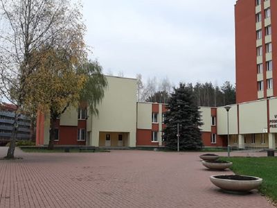 Висагинская температурная клиника – сейчас в другом здании - В Висагинасе