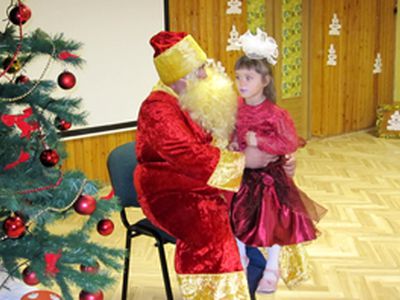 Рождественский праздник в детском доме - В Висагинасе