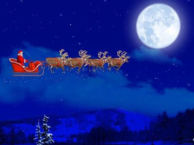 Саням Санта Клауса разрешили пролететь над США - Хобби, отдых и развлечения