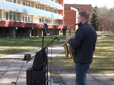 В Висагинасе стартовала акция “Все будет хорошо” (видео) - В Висагинасе