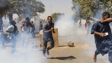 Sudano saugumo pajėgos bandė ašarinėmis dujomis išvaikyti protestuotojus