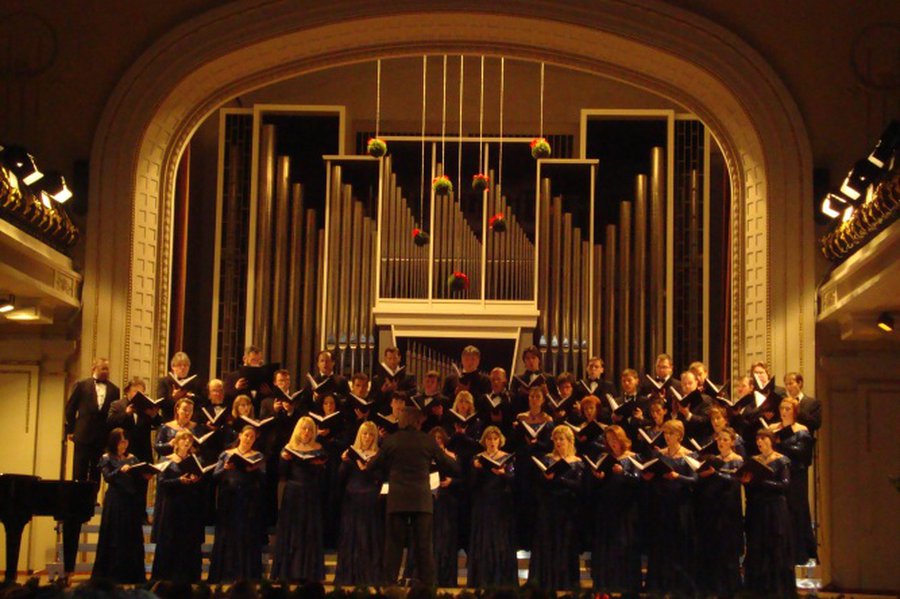 Радость приближающихся праздников                                                                 - В Висагинасе