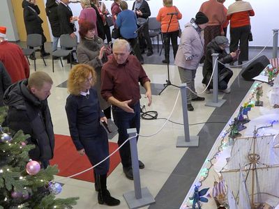 Приглашаем на выставку «Рождественские фантазии» (видео) - В Висагинасе