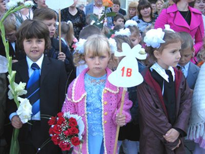 В добрый путь в Страну знаний! - В Висагинасе