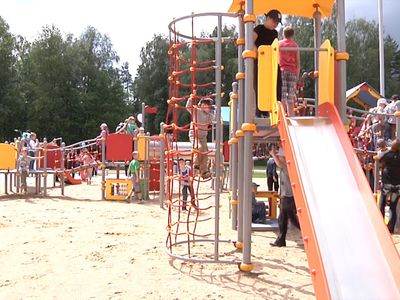 В Висагинасе полностью достроен «детский городок»  - В Висагинасе