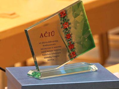 «Самое главное, что украсило праздники – это усердные старания жителей» (видео) - В Висагинасе