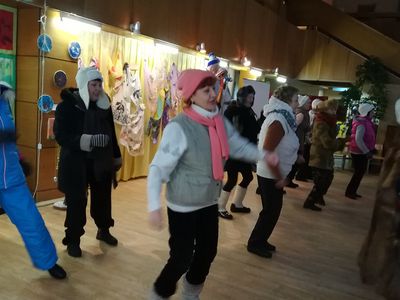 Праздник посреди зимы. Вечер Клуба строителей и выставка «Мое любимое хобби» - В Висагинасе