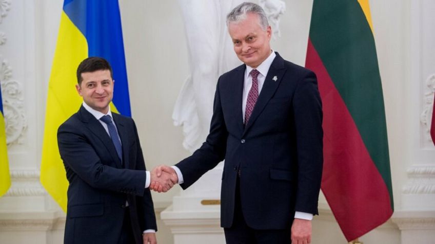 Президент Литвы встретился с Зеленским