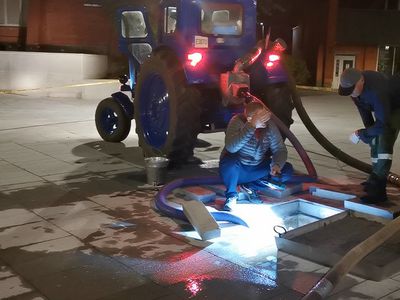 Почему не работает фонтан? (добавлено видео) - В Висагинасе