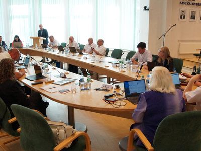 График приема жителей членами Совета - В Висагинасе