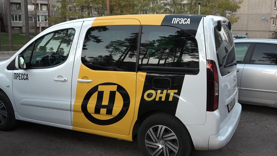 Общенациональное телевидение Беларуси в Висагинасе (видео) - В Висагинасе