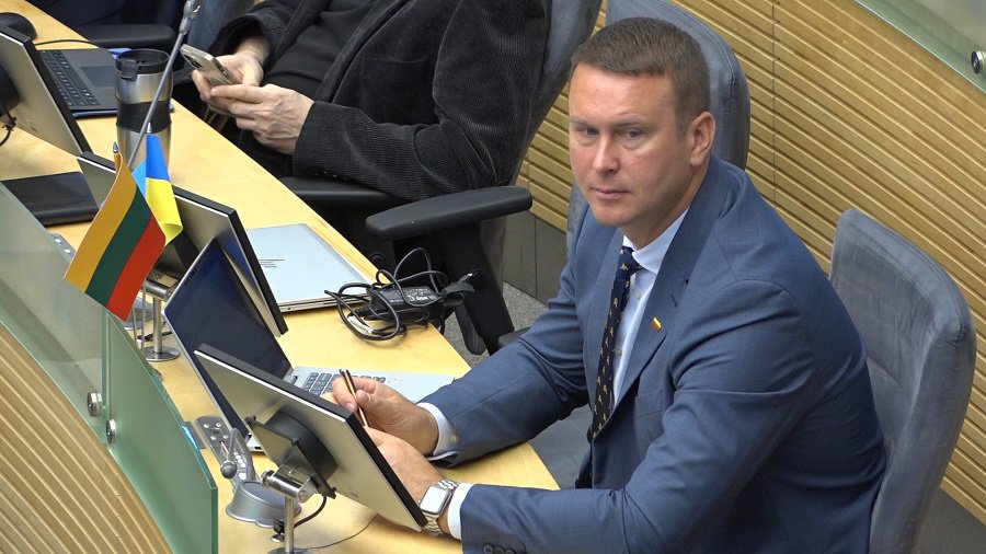 Евгений Шуклин. Три месяца работы в сейме (видеоинтервью) - В Висагинасе