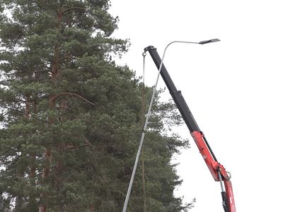 Модернизация городской системы освещения будет выполняться без привлечения частного инвестора (видео) - В Висагинасе