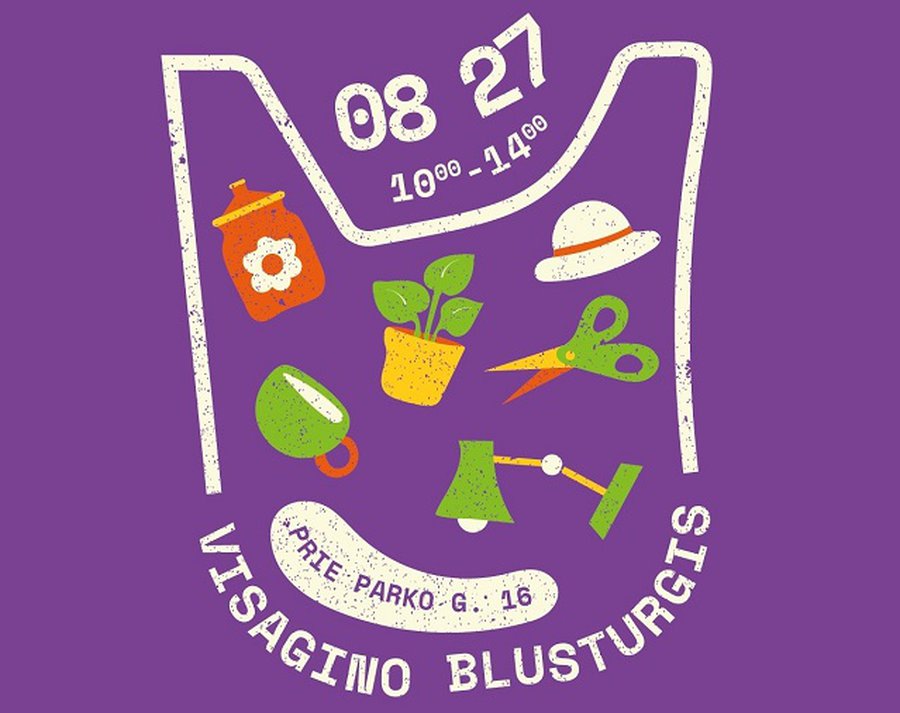 В Висагинасе пройдет второй летний блошиный рынок - В Висагинасе