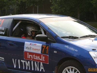 «Autoplius 300 lakes rally» в Висагинасе. Победители – В. Швядас и Ж. Сакалаускас. - В Висагинасе