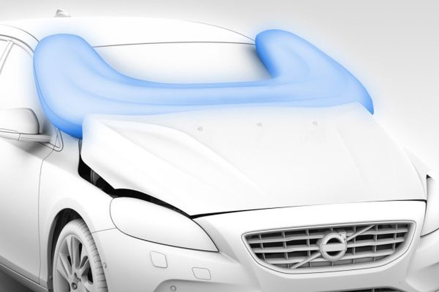 Подушка безопасности защитит пешеходов                                 - Хобби, отдых и развлечения