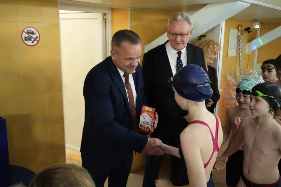 Висагинский центр плавания официально открыт - В Висагинасе