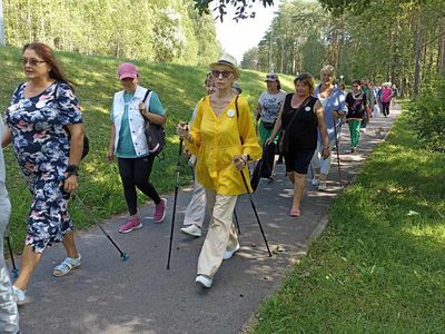Tradicinis Visagino senjorų žygis „Apkabink savo miestą“ - Visagine