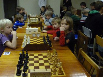 Pirmą kartą Visagine vyko greitųjų šachmatų mokinių turniras - Visagine