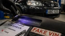 В Тяльшяй начат судебный процесс по делу о подделке VIN-кодов автомобилей