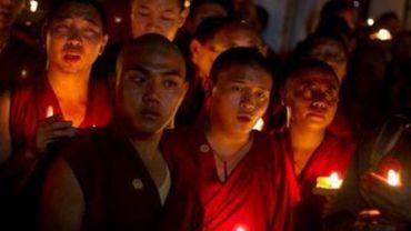 Житель Тибета совершил самосожжение