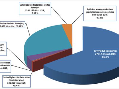 Опубликован проект бюджета самоуправления на 2024 год - В Висагинасе