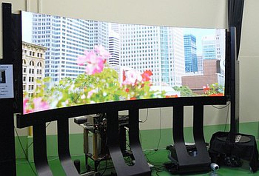 Гибкий трехметровый плазменный дисплей появится в 2009 году - IT новости